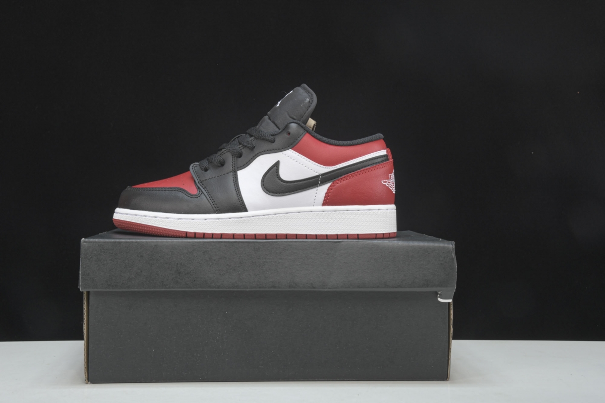 Jordan 1 Low Bred Toe