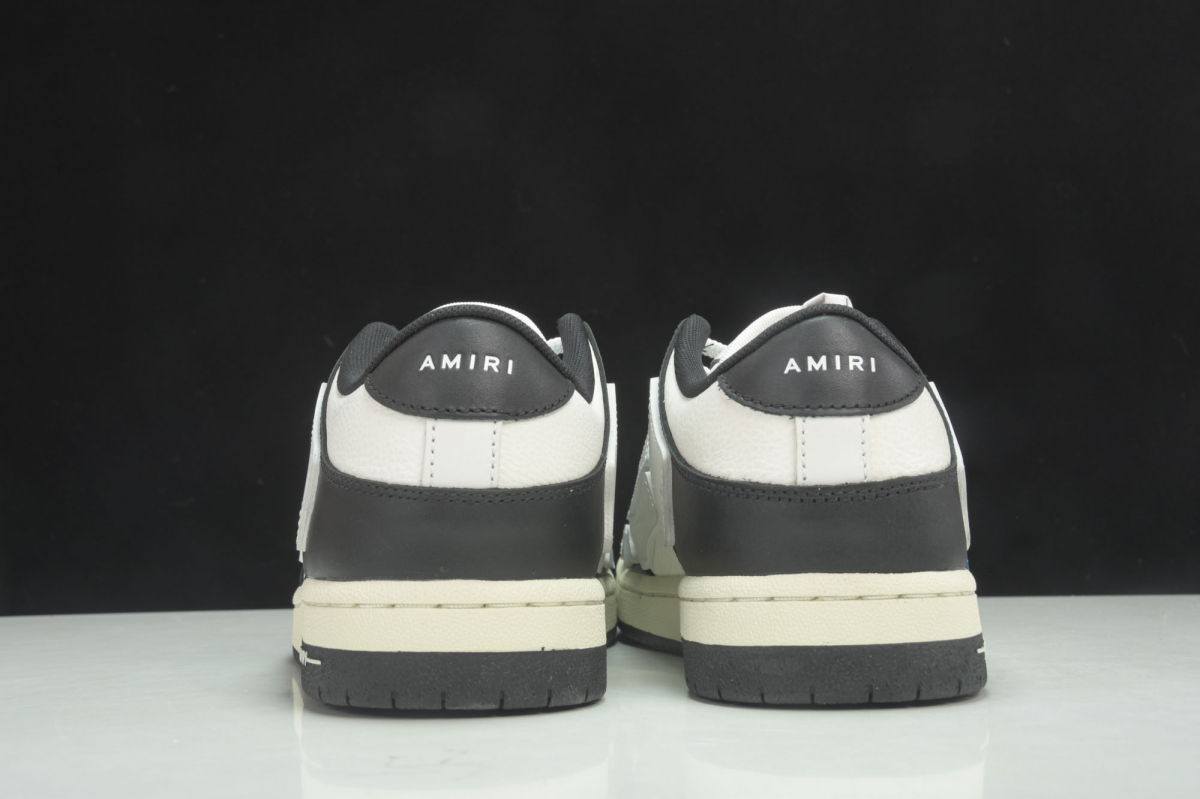 AMIRI Skel Top Low Black