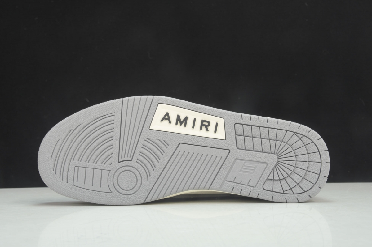 AMIRI Skel Top Low Grey