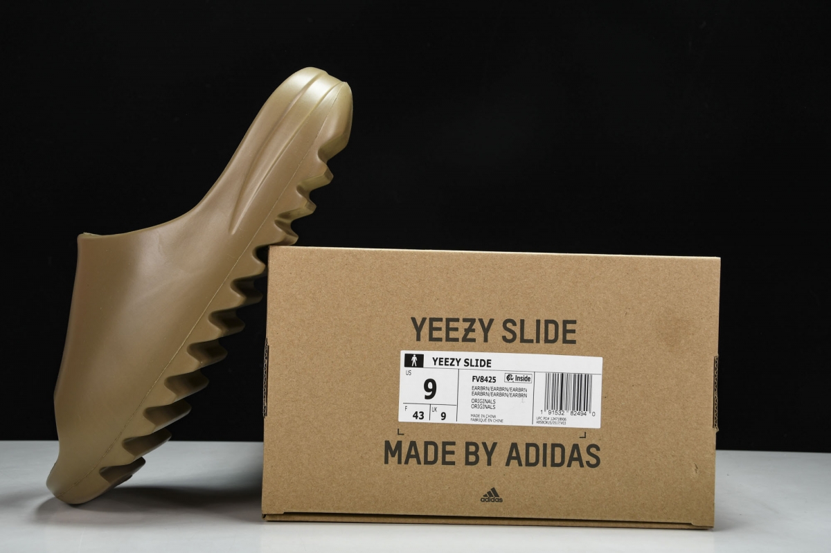 ad*s Y**zy slide earth brown