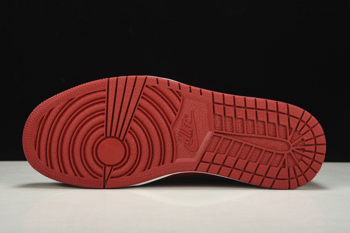 Jordan 1 Low Black Gym Red