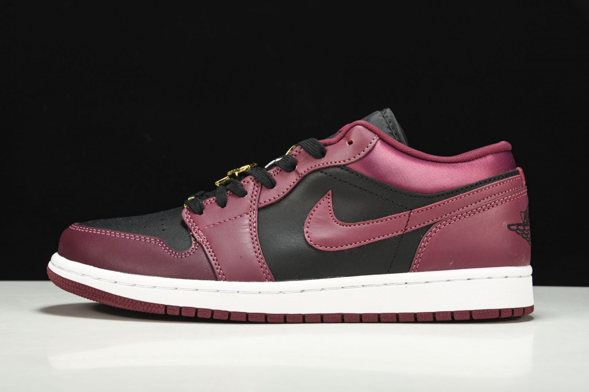 Jordan 1 Low Dark Beetroot Black