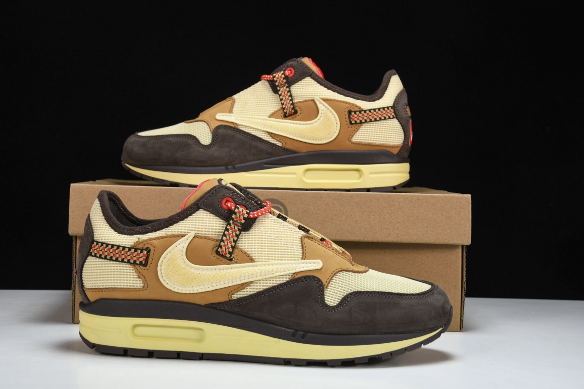 Nike Air Max 1 Travis Scott Cactus Jack Baroque Brown