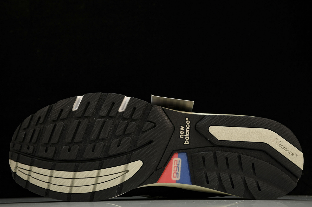 New Balance 992 Black Grey Suede