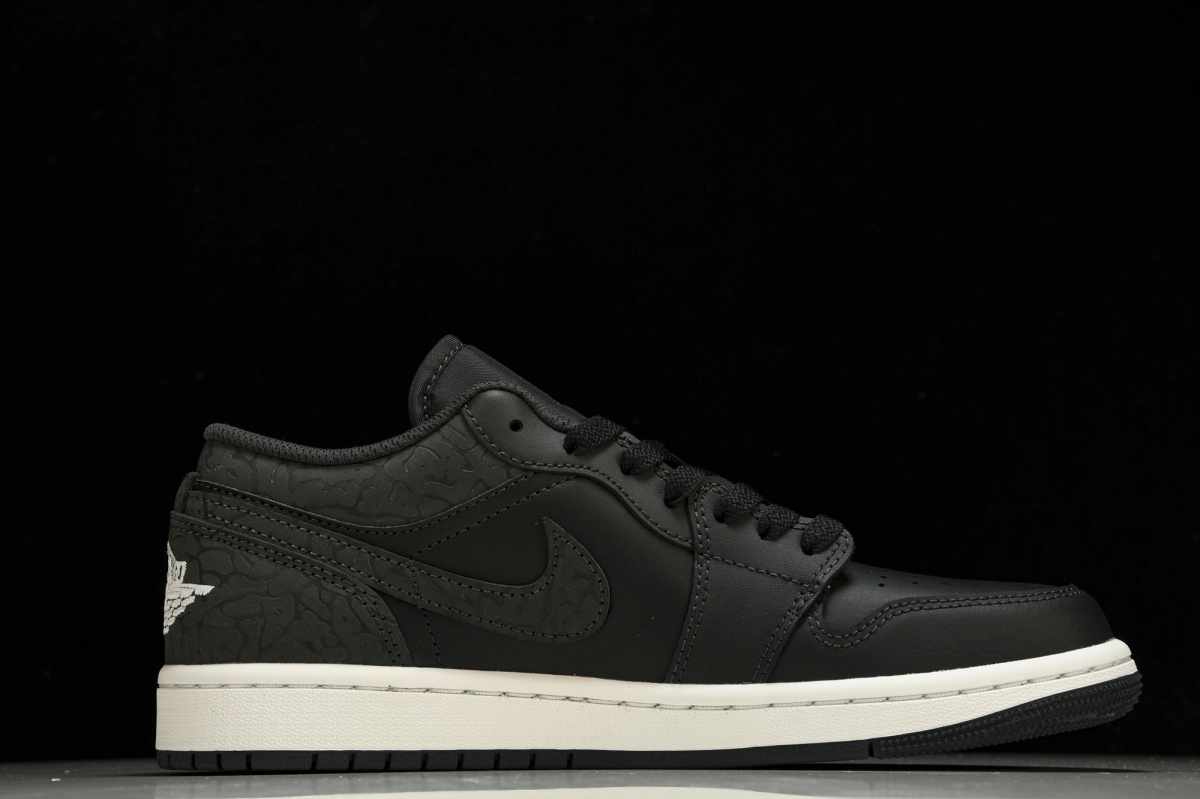 Jordan 1 Low SE Black Elephant