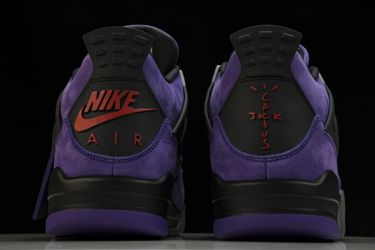 Jordan 4 Retro Travis Scott Purple