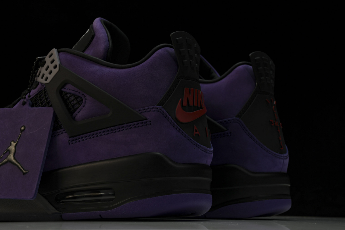 Jordan 4 Retro Travis Scott Purple