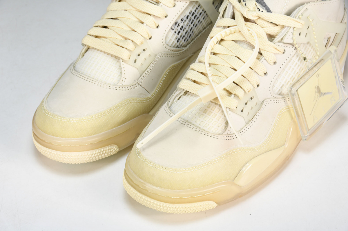 Jordan 4 Retro Off-White Sail