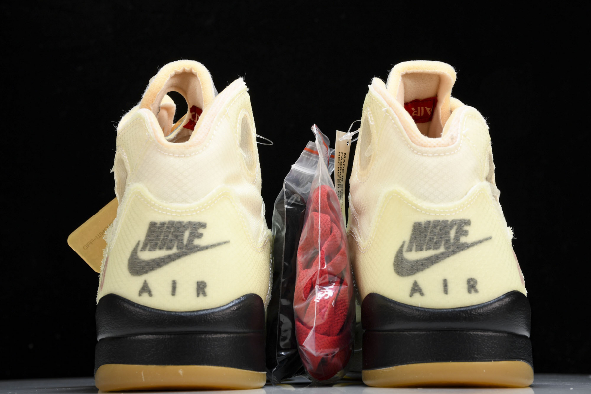 Jordan 5 Retro Off-White Sail