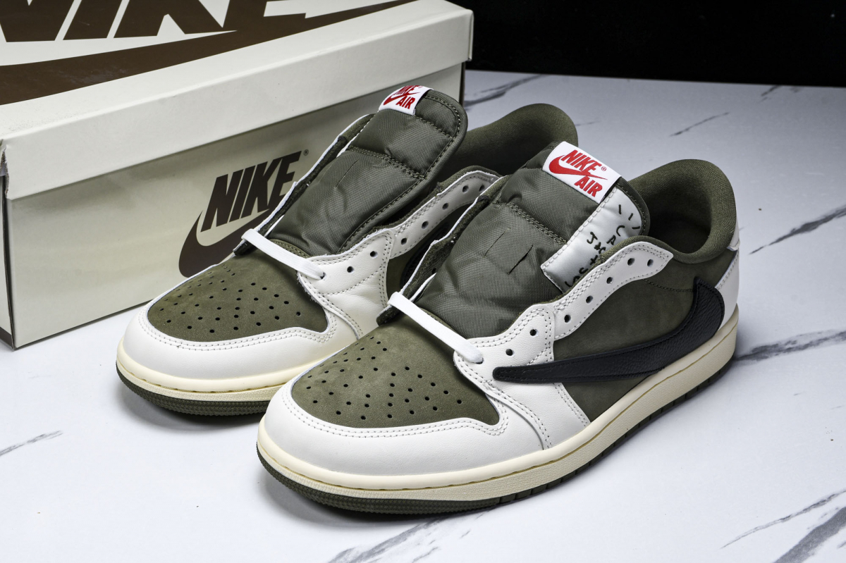Jordan 1 Retro Low OG SP Travis Scott Medium Olive