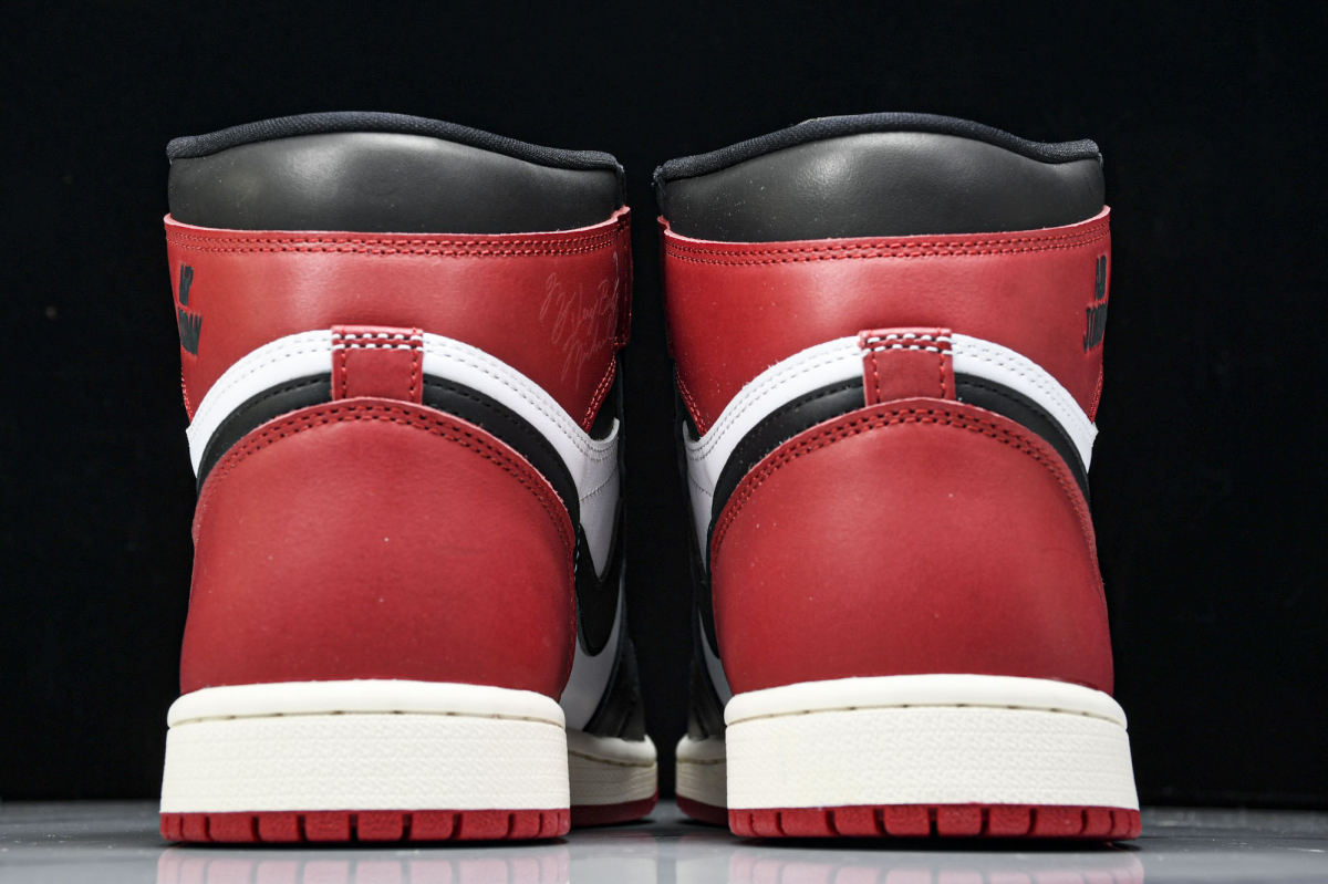 Jordan 1 Retro High OG Black Toe Reimagined